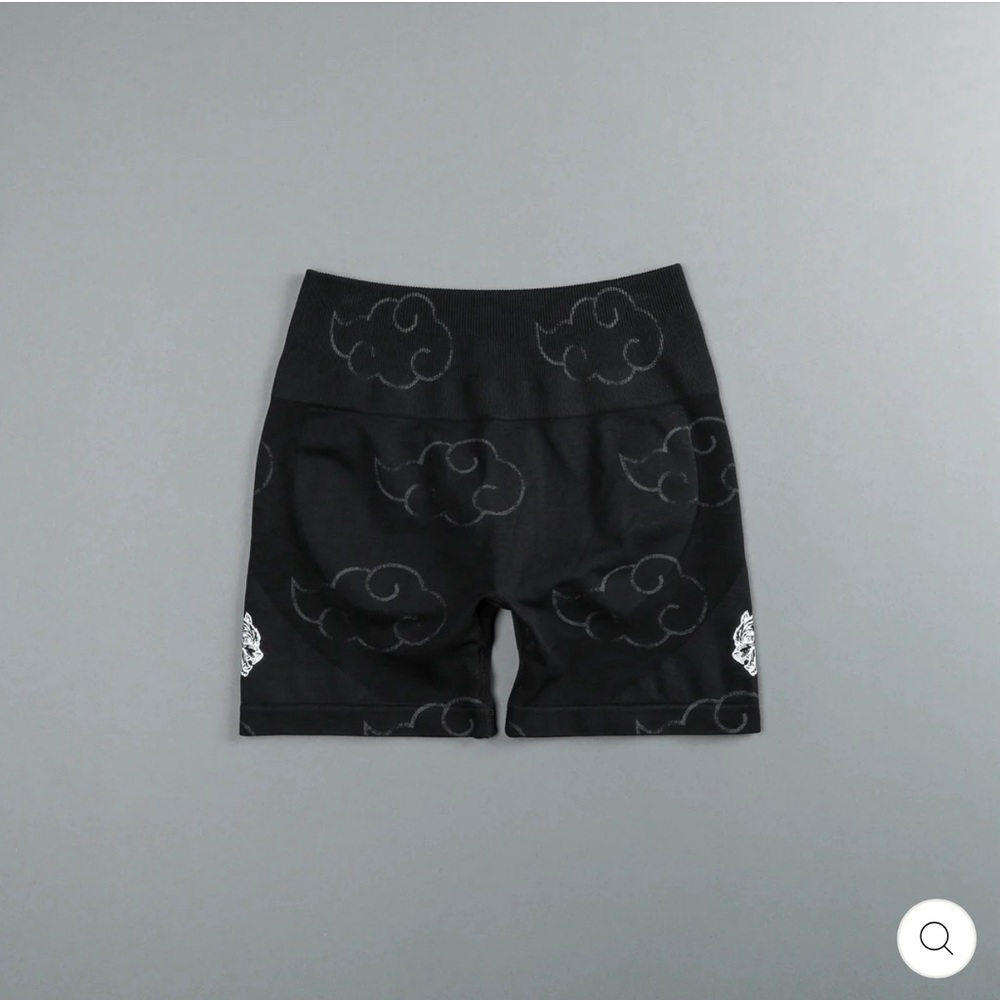 Darc Sport WOLF CLOUD EVERSON SEAMLESS "TRAINING" SHORTS IN BLACK